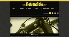 Desktop Screenshot of fietsendiele.de