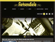 Tablet Screenshot of fietsendiele.de